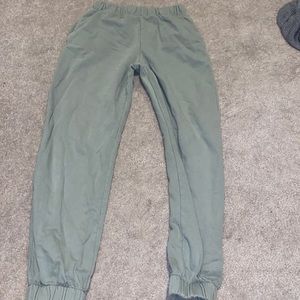 Light green brandy Melville sweatpants